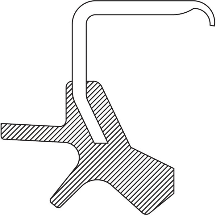 National 710213 Drive Axle Shaft Seal - Front