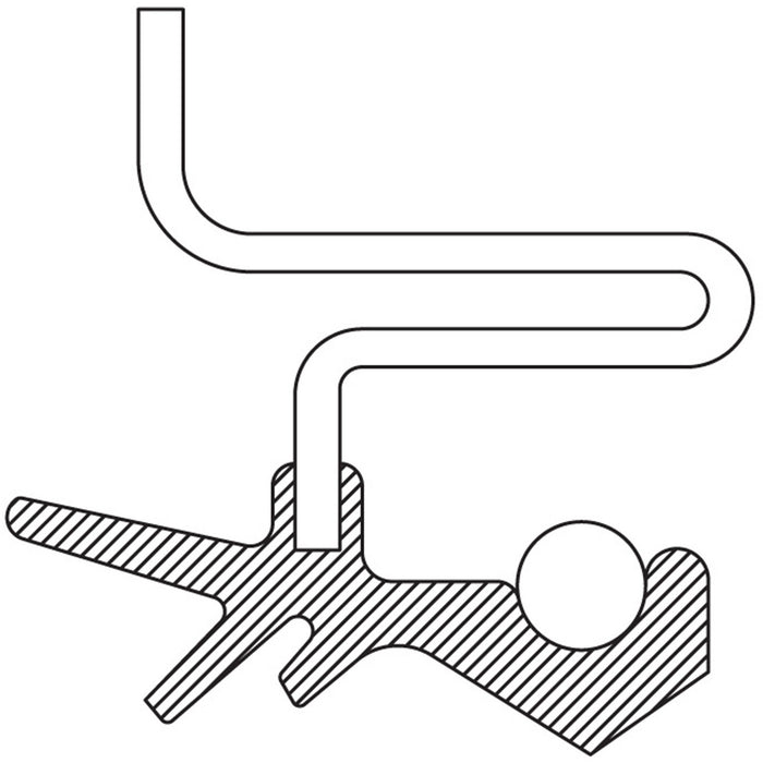 National 710474 Differential Pinion Seal - Rear Outer