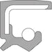 National 710648 Drive Axle Shaft Seal - Front Inner or Front Left