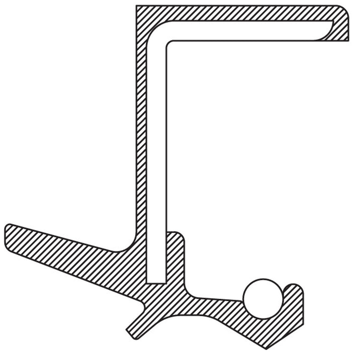 National 710735 Differential Pinion Seal - Rear Outer