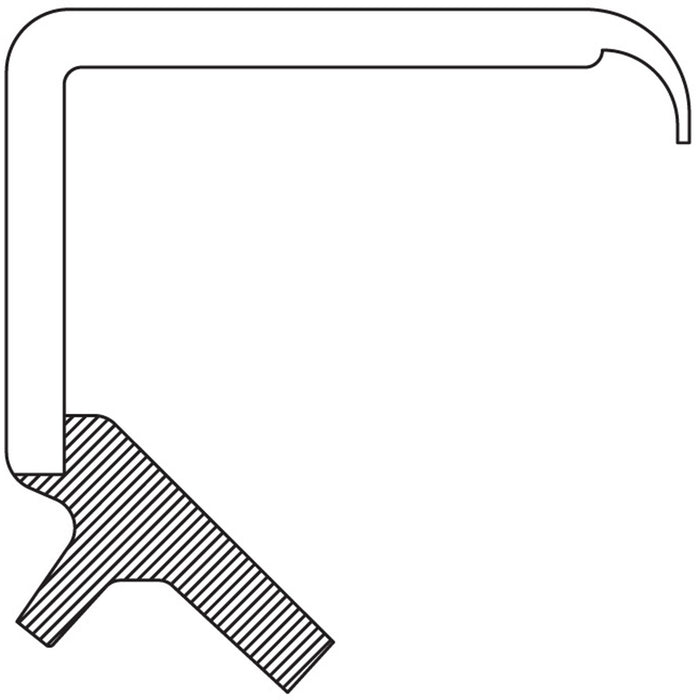 National 8974S Wheel Seal - Front Inner