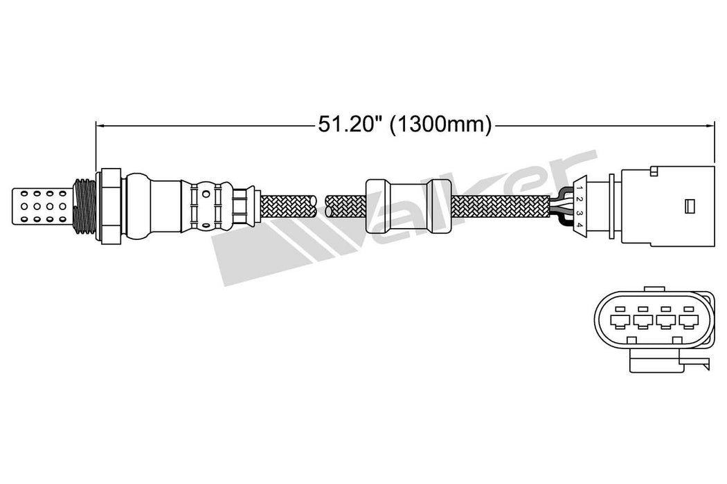 Walker 250-24717 Oxygen Sensor