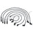 Walker 924-1139 Spark Plug Wire Set