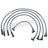 Walker 924-1244 Spark Plug Wire Set