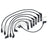 Walker 924-1292 Spark Plug Wire Set