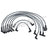 Walker 924-1328 Spark Plug Wire Set