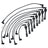 Walker 924-1384 Spark Plug Wire Set