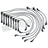 Walker 924-1387 Spark Plug Wire Set