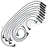 Walker 924-1431 Spark Plug Wire Set