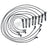 Walker 924-1477 Spark Plug Wire Set