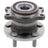 Mevotech G512293 Wheel Bearing and Hub Assembly - Rear