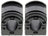 Mevotech GK201362 Suspension Stabilizer Bar Bushing Kit - Front To Frame