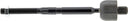 Mevotech GS10772 Steering Tie Rod End - Front Inner