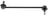 Mevotech GS258121 Suspension Stabilizer Bar Link Kit - Front