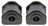 Mevotech GS404278 Suspension Stabilizer Bar Bushing Kit - Rear To Frame