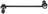 Mevotech GS50898 Suspension Stabilizer Bar Link Kit - Front