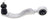 Mevotech GS861078 Suspension Control Arm and Ball Joint Assembly - Front Right Upper Rearward