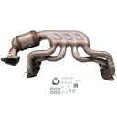 OP Converters OPCC1040 Catalytic Converter with Integrated Exhaust Manifold - Front