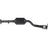 OP Converters OPCG4019 Catalytic Converter - Center
