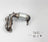 OP Converters OPCT1086 Catalytic Converter with Integrated Exhaust Manifold - Front Left