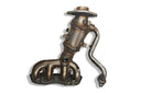OP Converters OPCT1099 Catalytic Converter with Integrated Exhaust Manifold - Front