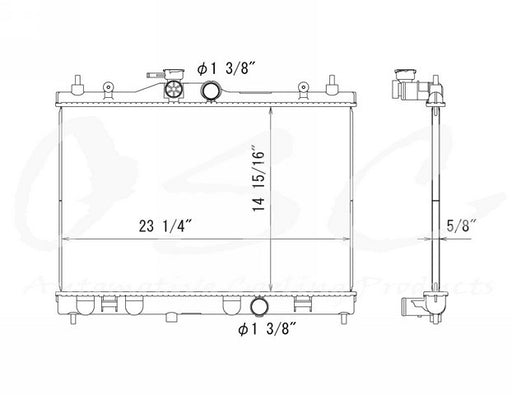 One Stop Solutions 13127 Radiator