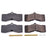 PowerStop 17-008 Disc Brake Pad Set - Front or Rear