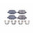 PowerStop 17-1569 Disc Brake Pad Set - Rear