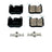 PowerStop 17-1609 Disc Brake Pad Set - Front