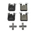 PowerStop 17-1656 Disc Brake Pad Set - Rear