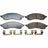 PowerStop 17-2427 Disc Brake Pad Set - Front