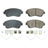 PowerStop 17-476B Disc Brake Pad Set - Front