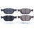 PowerStop 17-682 Disc Brake Pad Set - Front