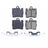 PowerStop 17-848 Disc Brake Pad Set - Rear