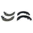 PowerStop B244 Drum Brake Shoe - Rear