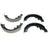 PowerStop B320 Drum Brake Shoe - Rear