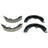 PowerStop B411 Drum Brake Shoe - Rear