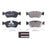 PowerStop ESP0874 Disc Brake Pad Set - Front