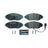 PowerStop ESP1592 Disc Brake Pad Set - Front