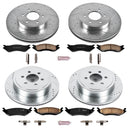 PowerStop K4471 Disc Brake Kit - Front and Rear
