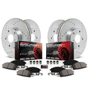 PowerStop K4476 Disc Brake Kit - Front and Rear