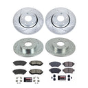 PowerStop K8917 Disc Brake Kit - Front and Rear