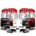 PowerStop KC1047 Disc Brake Kit - Front and Rear