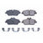 PowerStop NXE-1308 Disc Brake Pad Set - Front