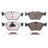 PowerStop NXE-946 Disc Brake Pad Set - Front