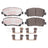 PowerStop NXT-1640 Disc Brake Pad Set - Front