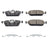 PowerStop NXT-1771 Disc Brake Pad Set - Front