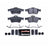 PowerStop PSA-1095 Disc Brake Pad Set - Rear