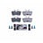 PowerStop PSA-886 Disc Brake Pad Set - Rear