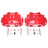 PowerStop S4654C Disc Brake Caliper Set - Front